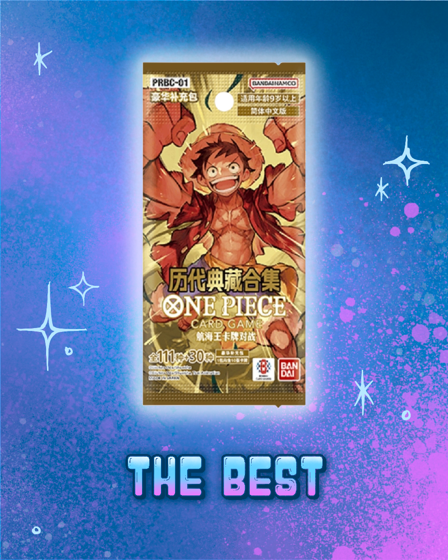 One Piece: PRBC-01 "The Best" Premium Booster Box