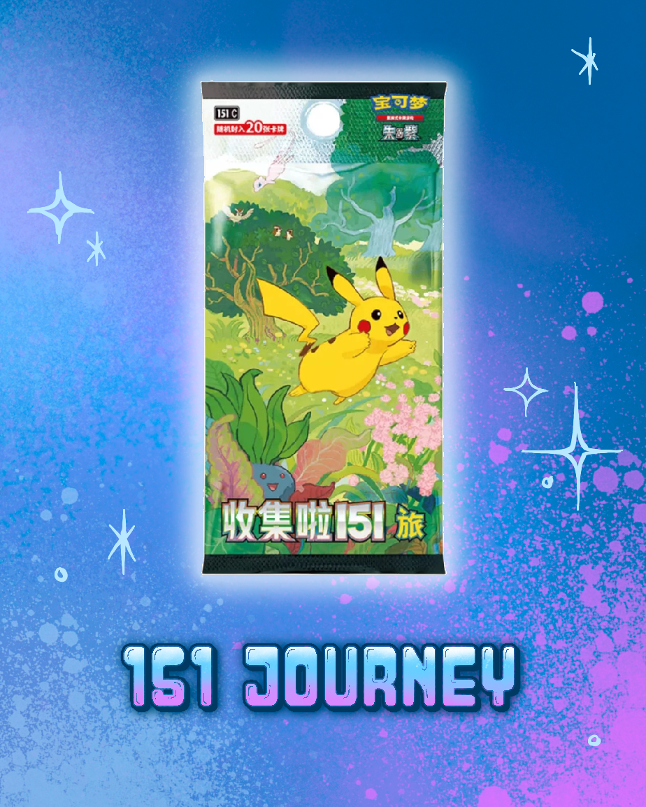 Pokemon: Collect 151 Journey Jumbo Booster Box