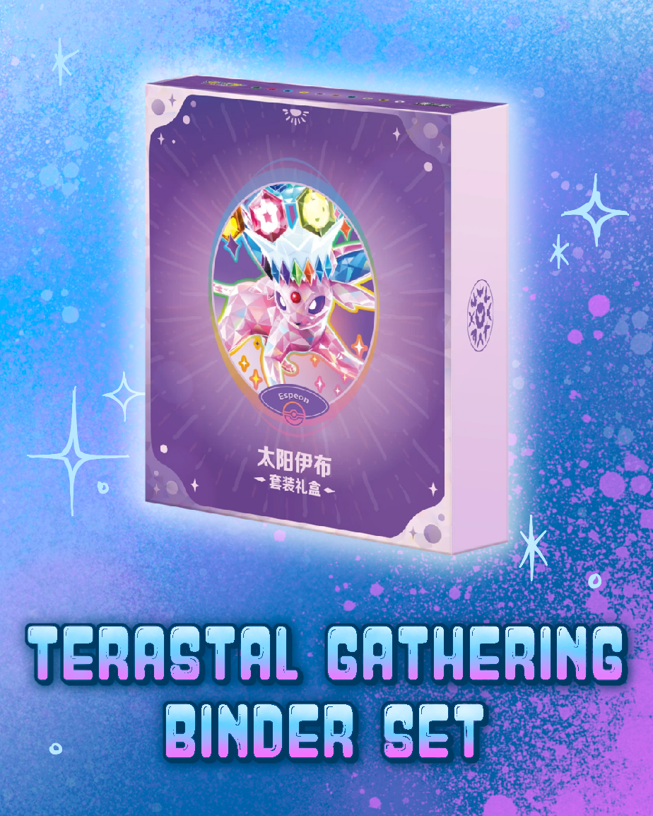 Pokemon: Terastal Gathering Binder Set - Espeon