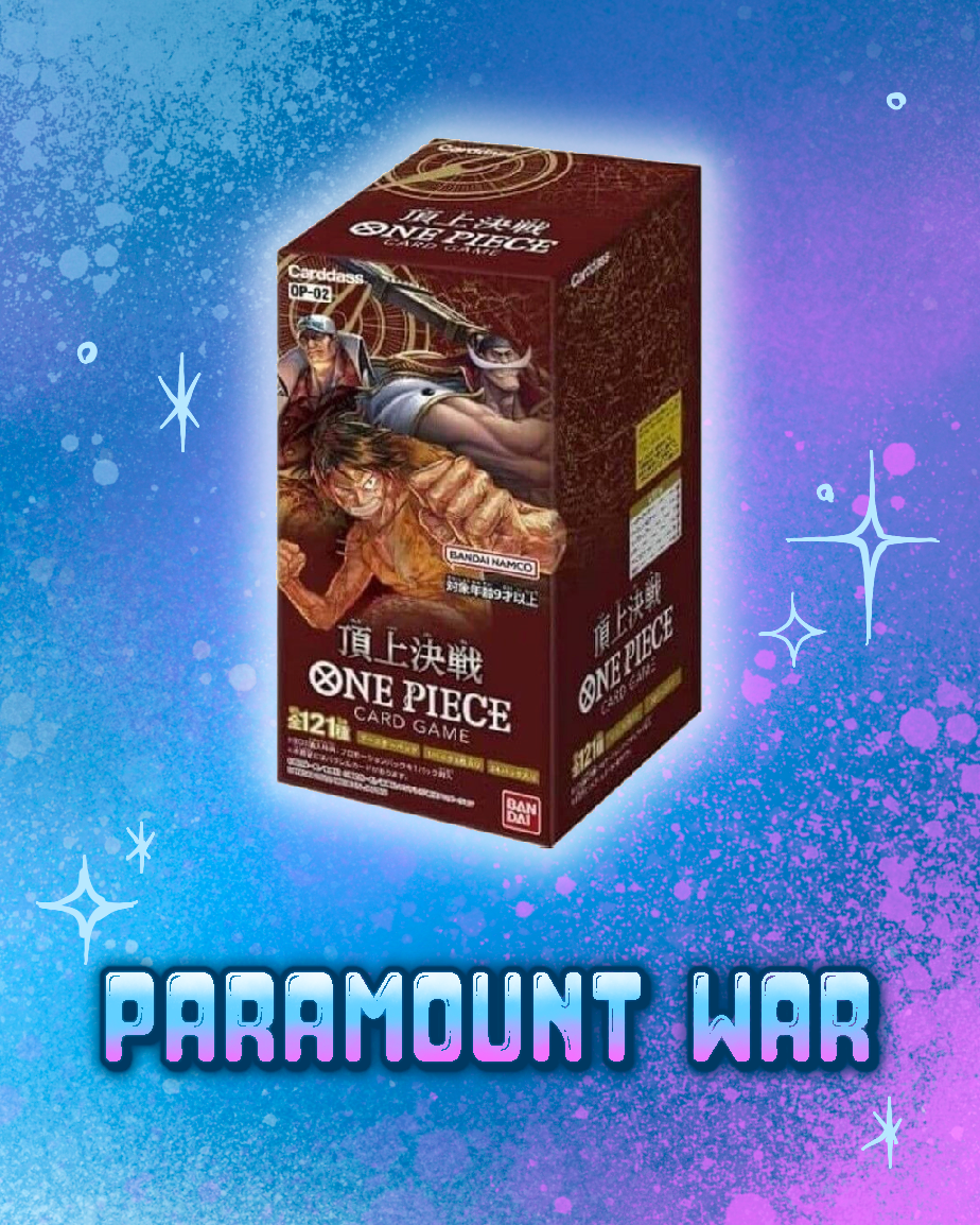 One Piece: OP-02 Paramount War Booster Box