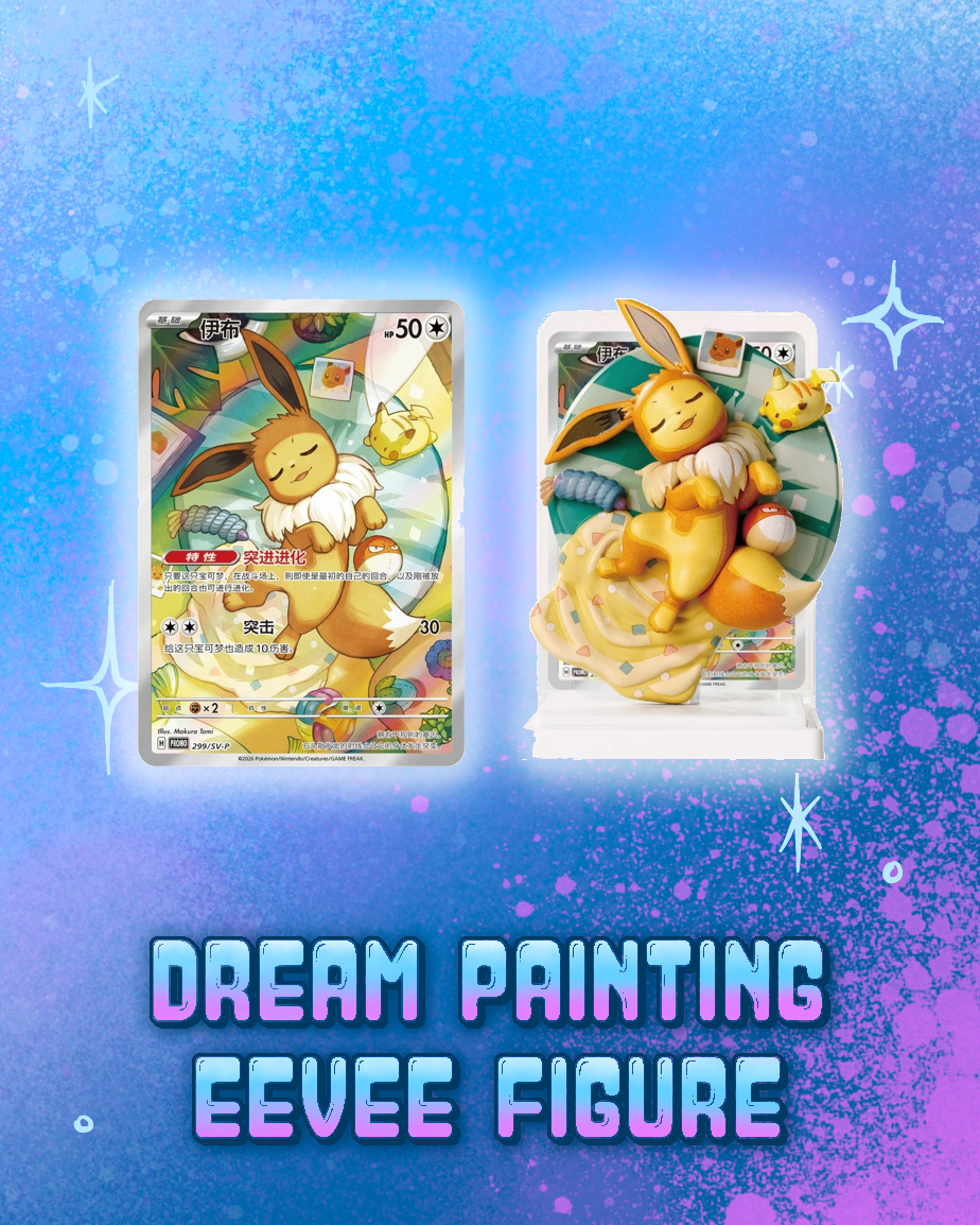 Pokemon: Dream Painting Eevee & Friends