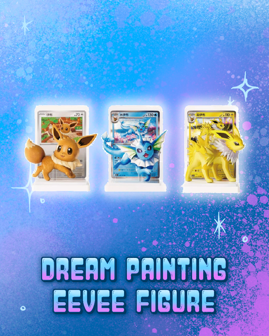 Pokemon: Dream Painting Eevee & Friends