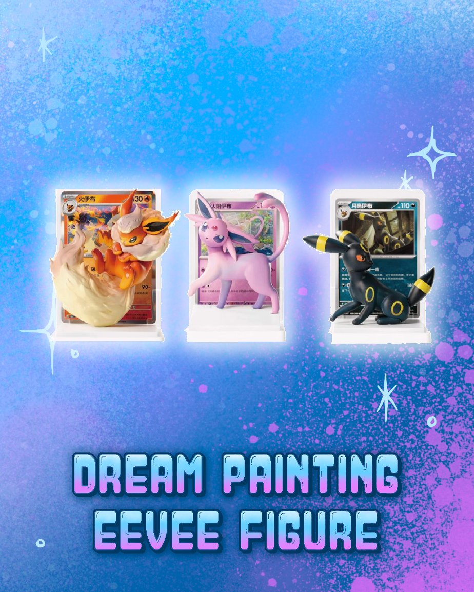 Pokemon: Dream Painting Eevee & Friends