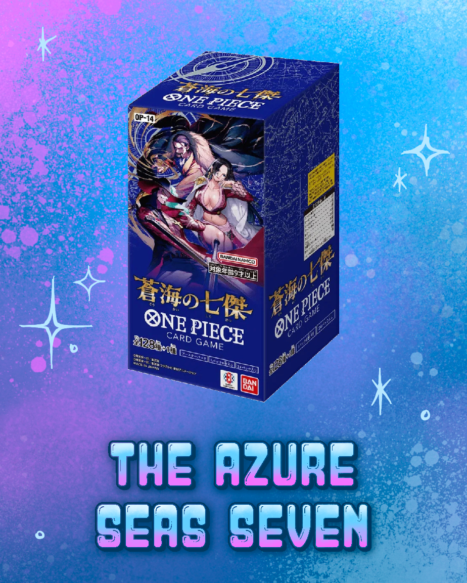 One Piece: OP-14 The Azure Sea’s Seven Booster Box