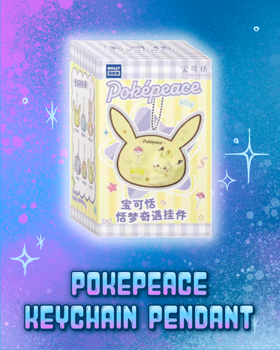 Pokemon: Pokepeace Keychain Pendant