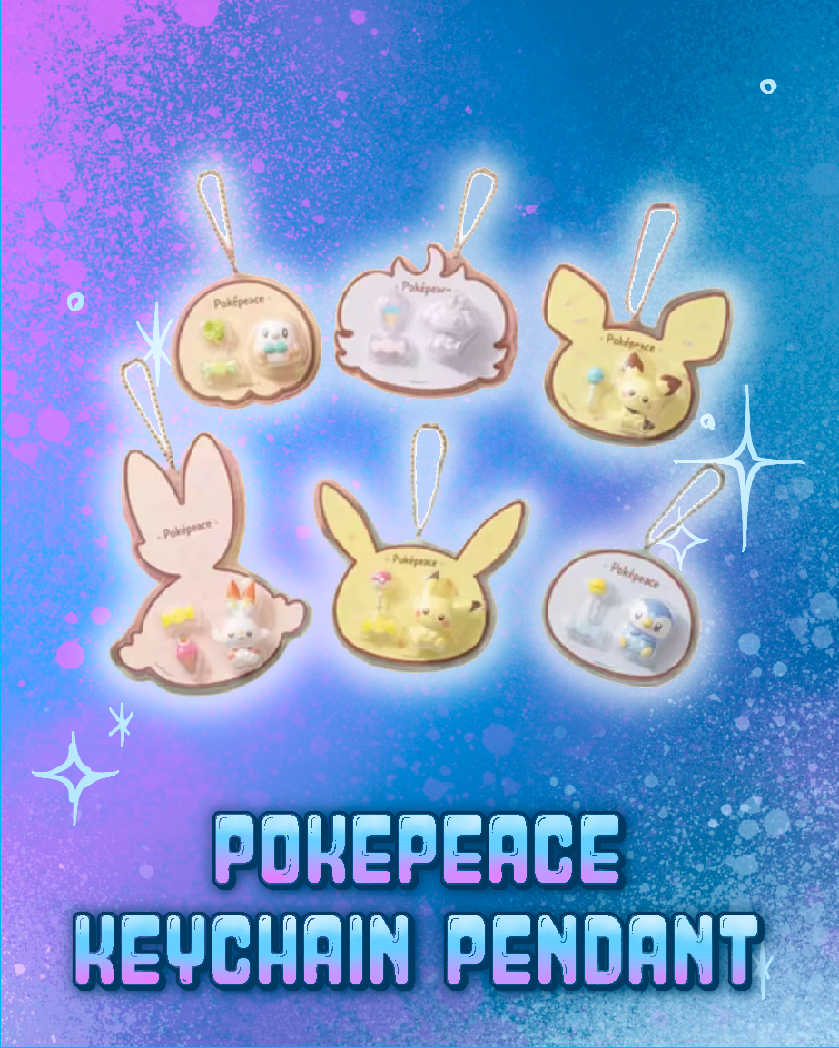 Pokemon: Pokepeace Keychain Pendant