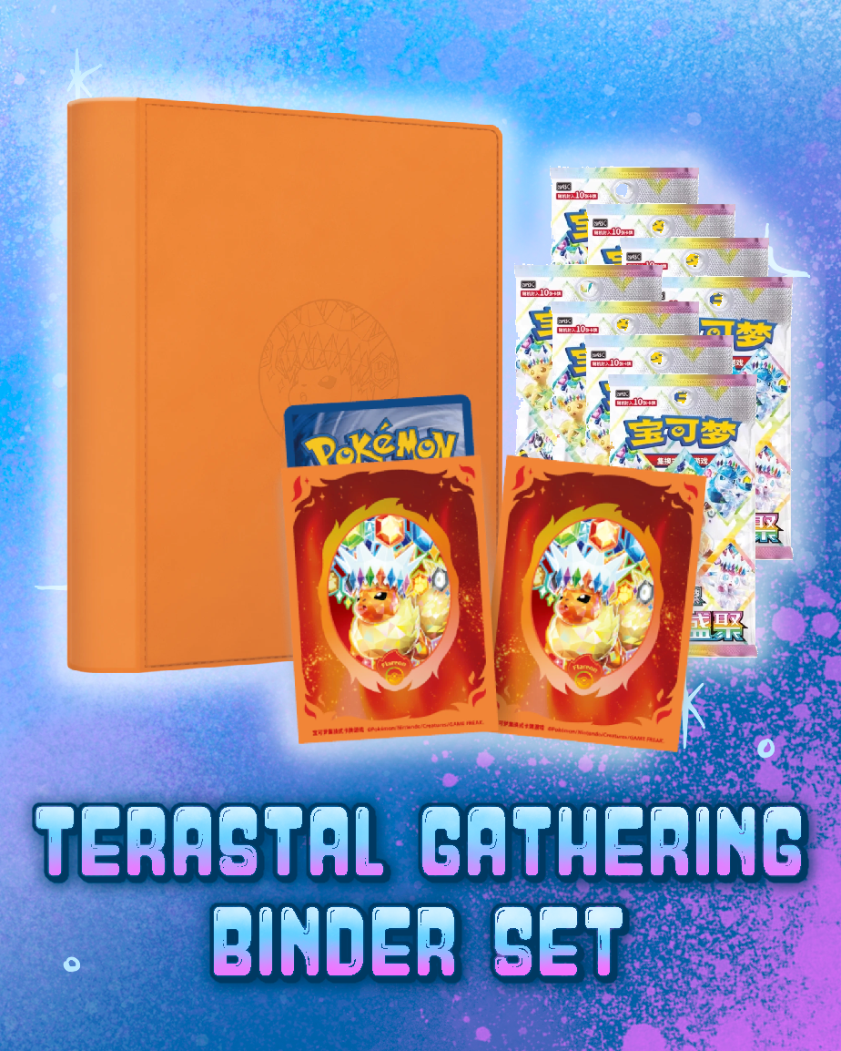 Pokemon: Terastal Gathering Binder Set - Flareon