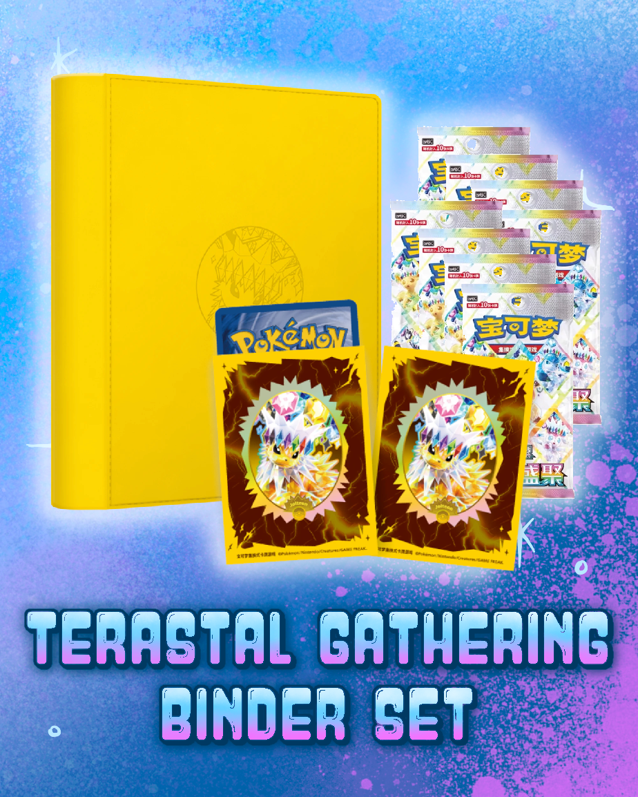 Pokemon: Terastal Gathering Binder Set - Jolteon