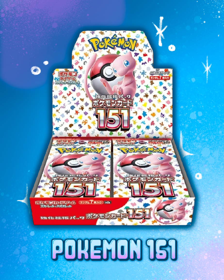 SV2a Japanese Pokémon 151 Booster Box Sealed